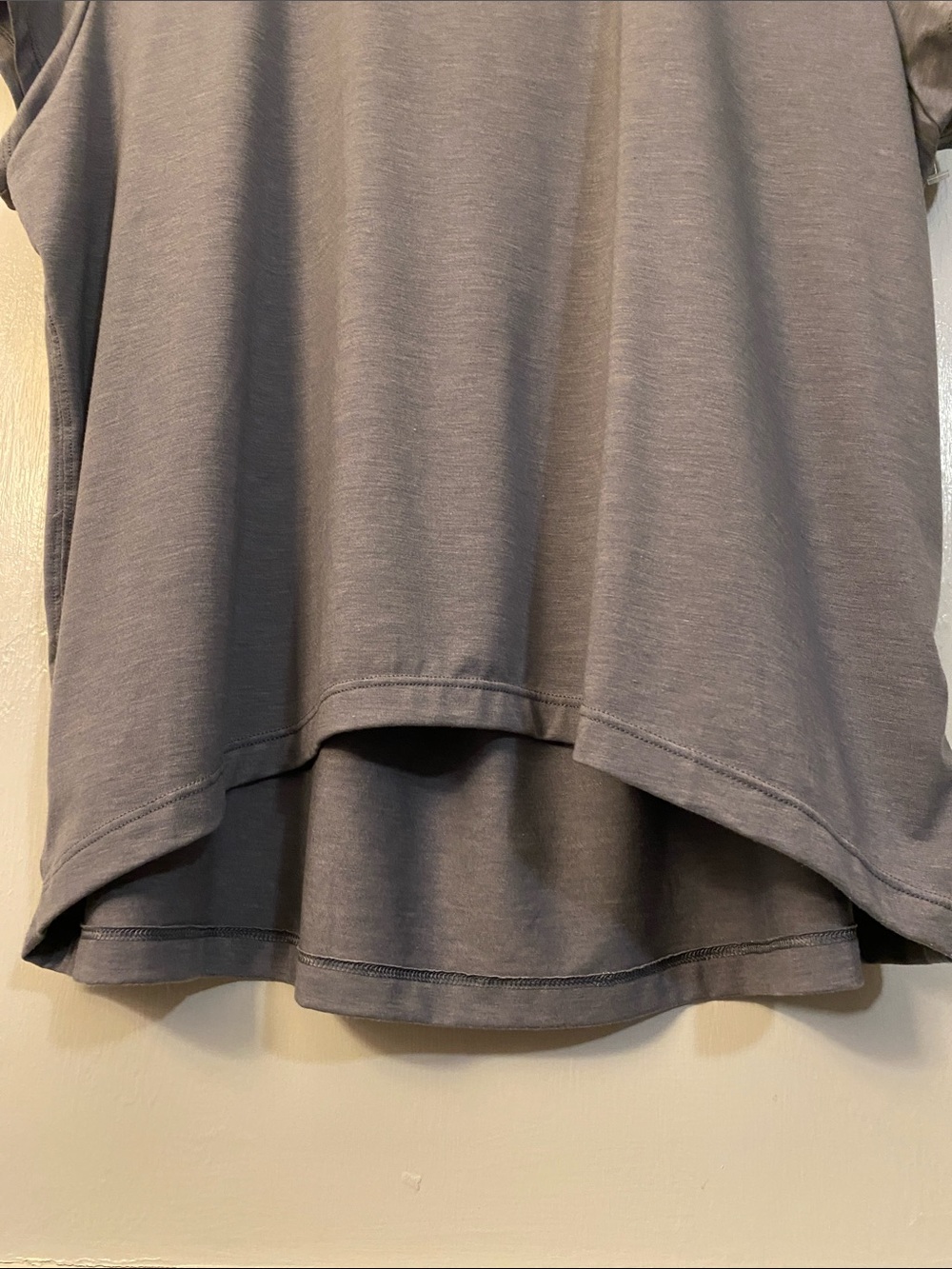 Athleta Move With Ease Short Sleeve Crew Tee - Slate Blue Small - Picture 4 of 9